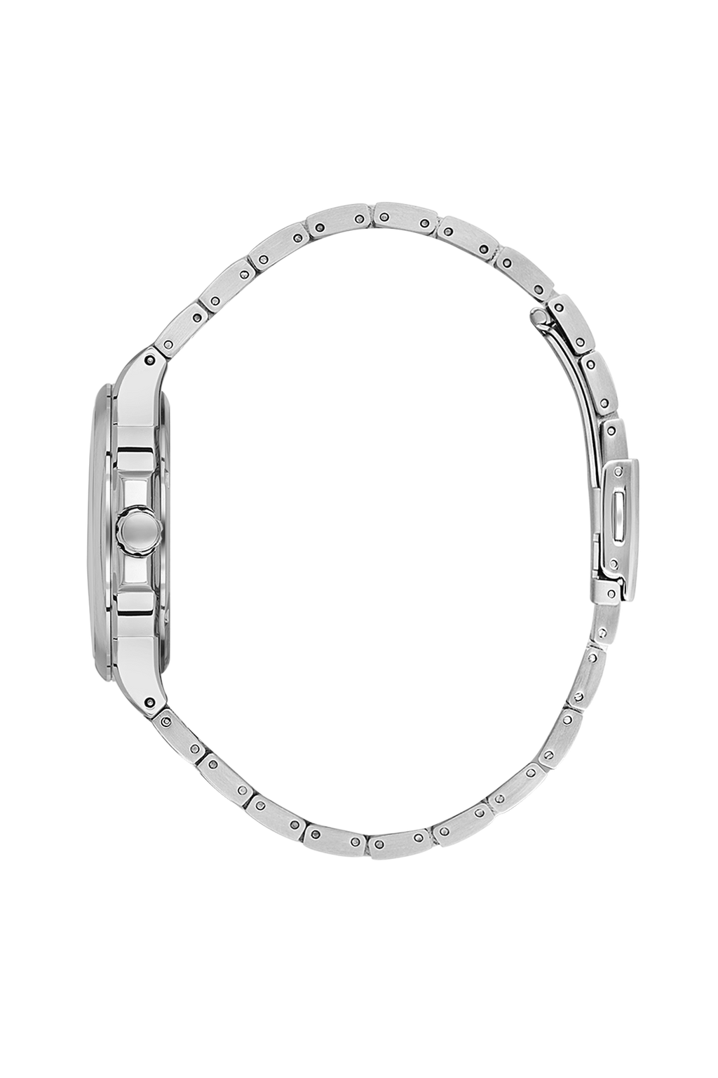 Daniel Klein Gun Black IP Silver Date Wrist Watch for Men DK.1.14194-2