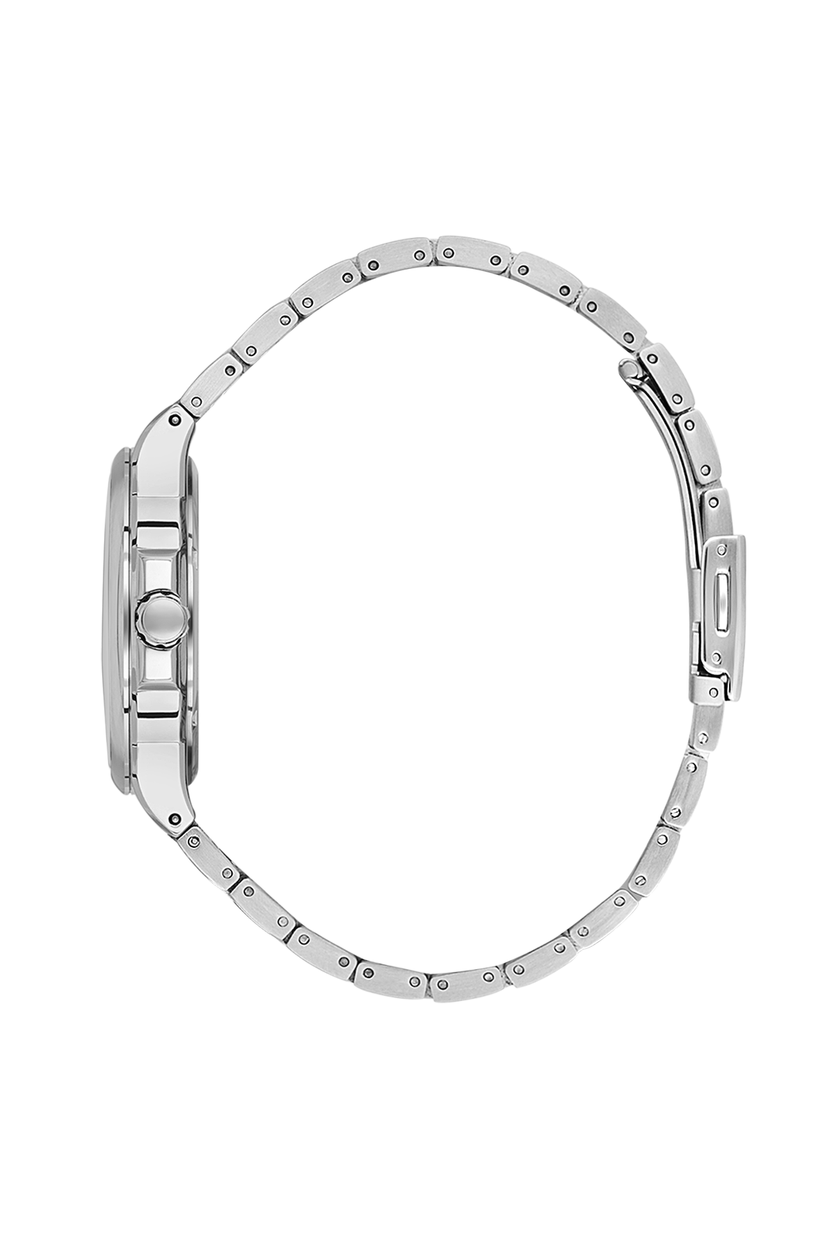 Daniel Klein Gun Black IP Silver Date Wrist Watch for Men DK.1.14194-2