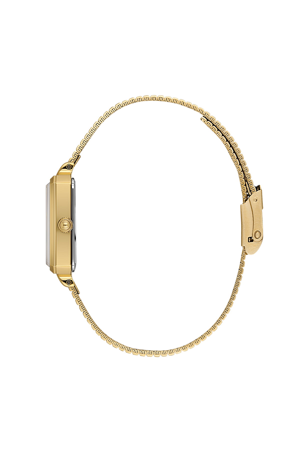 Daniel Klein Silver IP Gold Wrist Watch for Women DK.1.14264-2