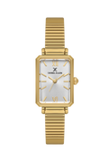 Daniel Klein Silver IP Gold Wrist Watch for Women DK.1.14264-2