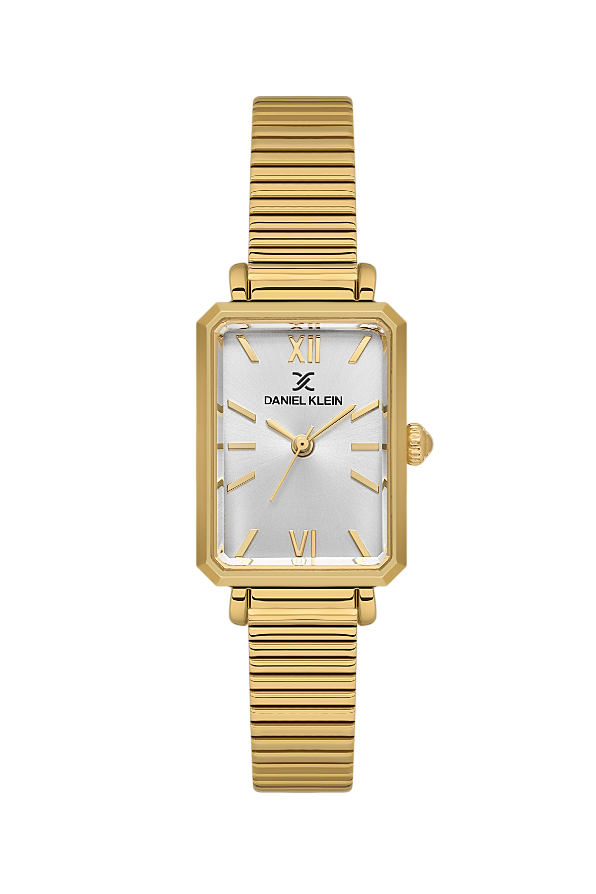Daniel Klein Silver IP Gold Wrist Watch for Women DK.1.14264-2