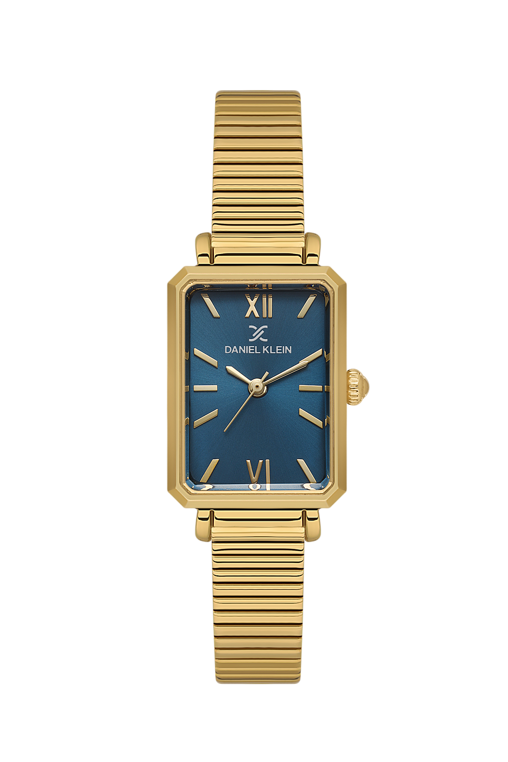 Daniel Klein Blue IP Gold Wrist Watch for Women DK.1.14264-3