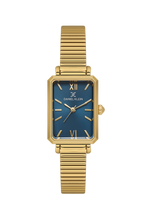 Daniel Klein Blue IP Gold Wrist Watch for Women DK.1.14264-3