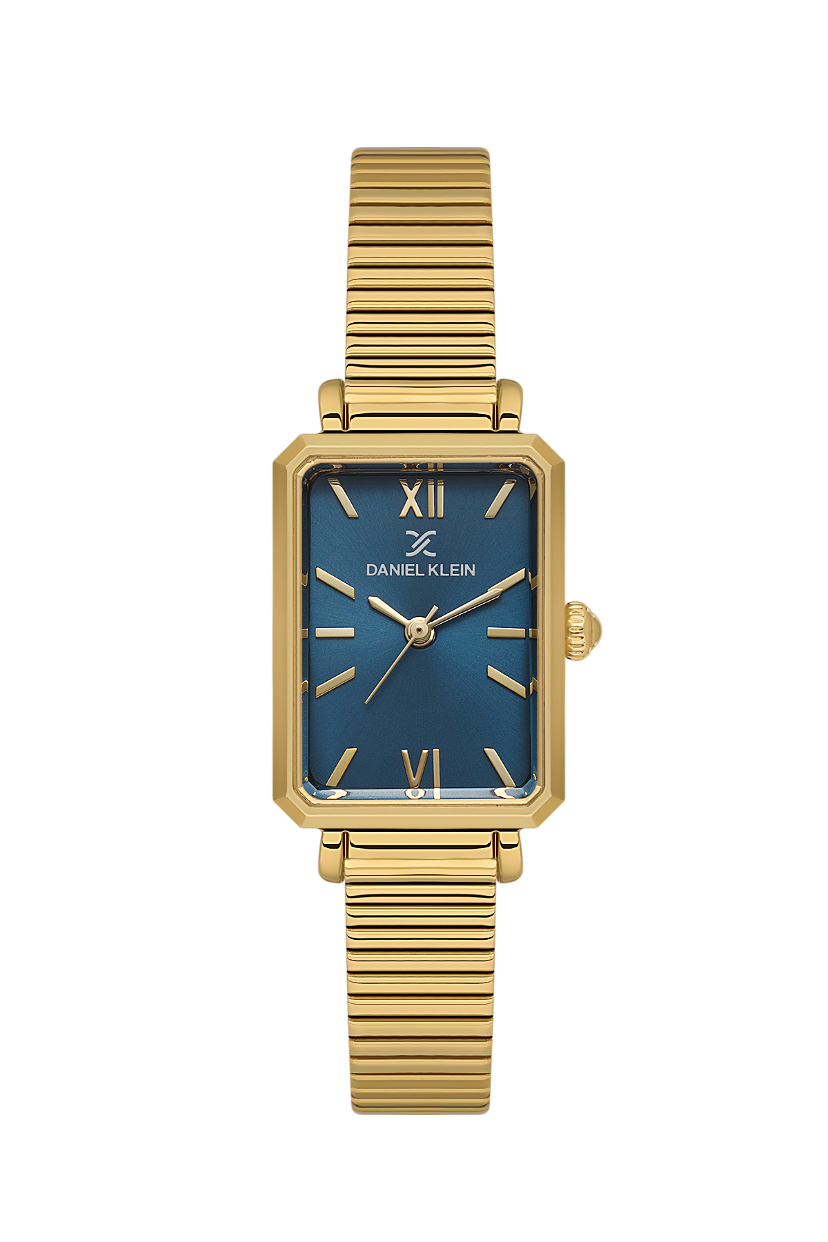 Daniel Klein Blue IP Gold Wrist Watch for Women DK.1.14264-3