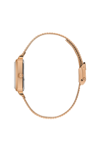 Daniel Klein Dark Green Pink Rosegold Wrist Watch for Women DK.1.14264-4