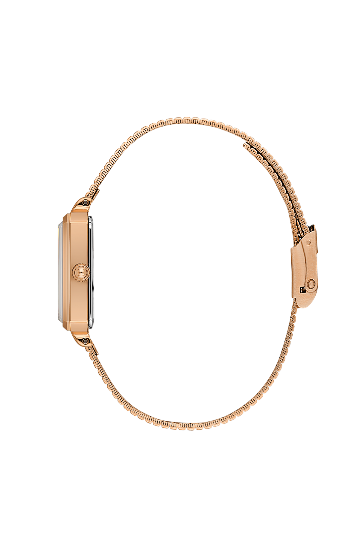 Daniel Klein Silver Pink Rosegold Wrist Watch for Women DK.1.14264-5