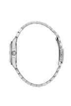 Daniel Klein Silver IP Silver Date Wrist Watch for Women DK.6.14183-1