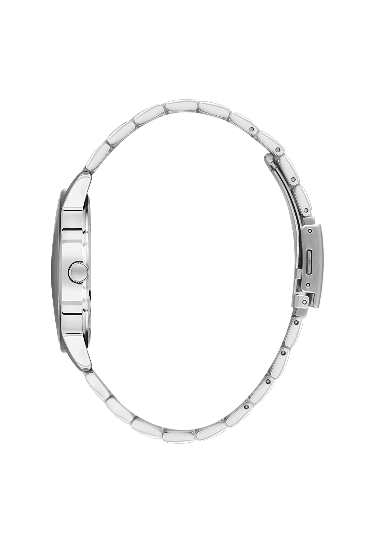 Daniel Klein Warm Gray IP Silver/Gold Day Date Watch for Men DK.6.14203-5