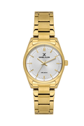 Daniel Klein Silver IP Gold Wrist Watch for Women DK.6.14275-2