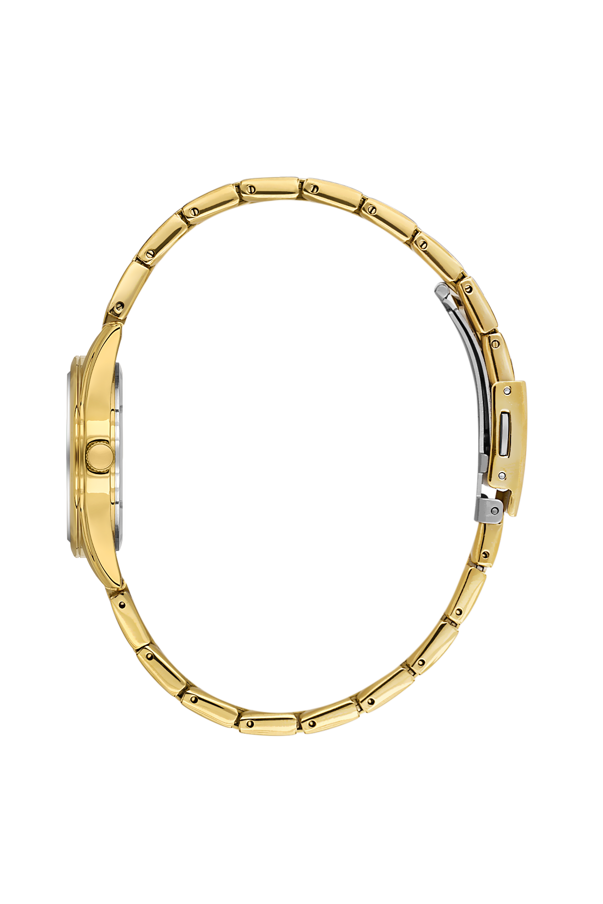 Daniel Klein Silver IP Gold Wrist Watch for Women DK.6.14275-2