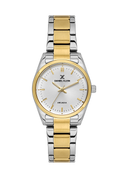 Daniel Klein Silver IP Silver/Gold Wrist Watch for Women DK.6.14275-3