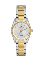 Daniel Klein Silver IP Silver/Gold Wrist Watch for Women DK.6.14275-3