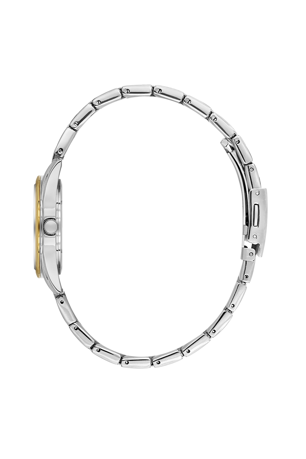 Daniel Klein Silver IP Silver/Gold Wrist Watch for Women DK.6.14275-3