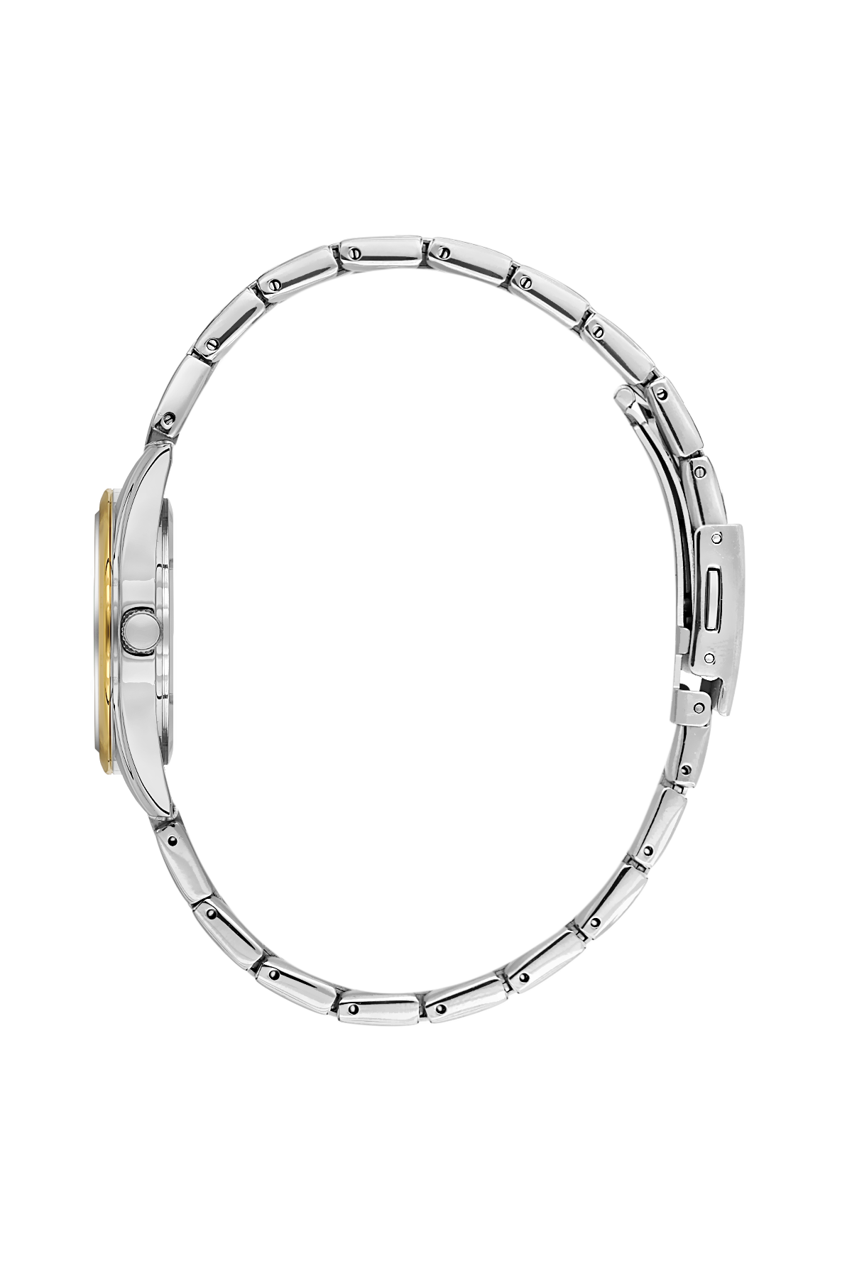 Daniel Klein Silver IP Silver/Gold Wrist Watch for Women DK.6.14275-3