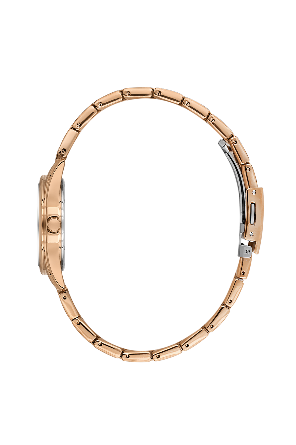 Daniel Klein Silver Pink Rosegold Wrist Watch for Women DK.6.14275-4