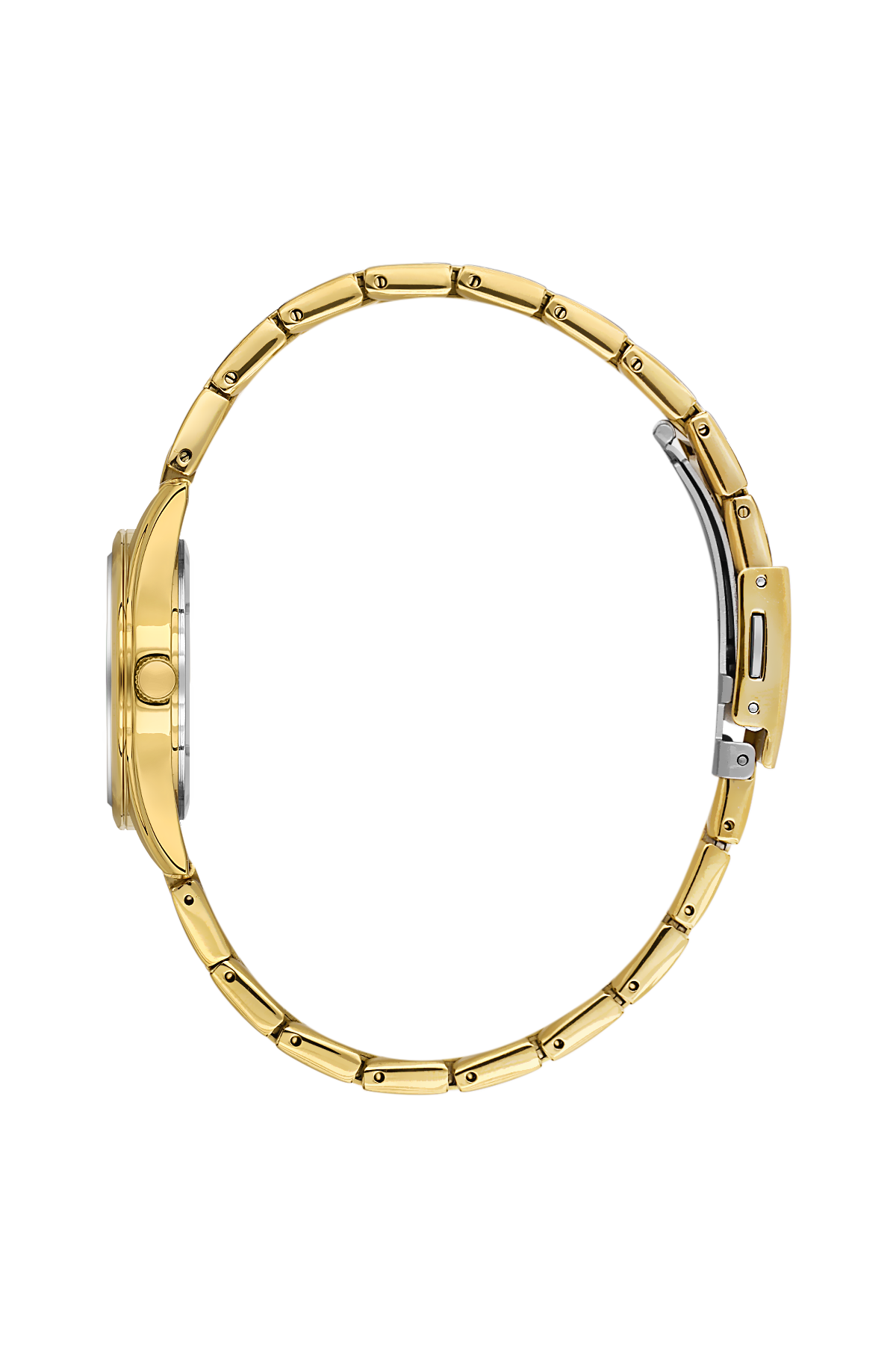 Daniel Klein Silver IP Gold Wrist Watch for Women DK.6.14275-6