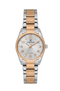 Daniel Klein Silver Pink Rosegold Wrist Watch for Women DK.6.14275-8