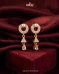 Dainty Bell Teardrop Earrings