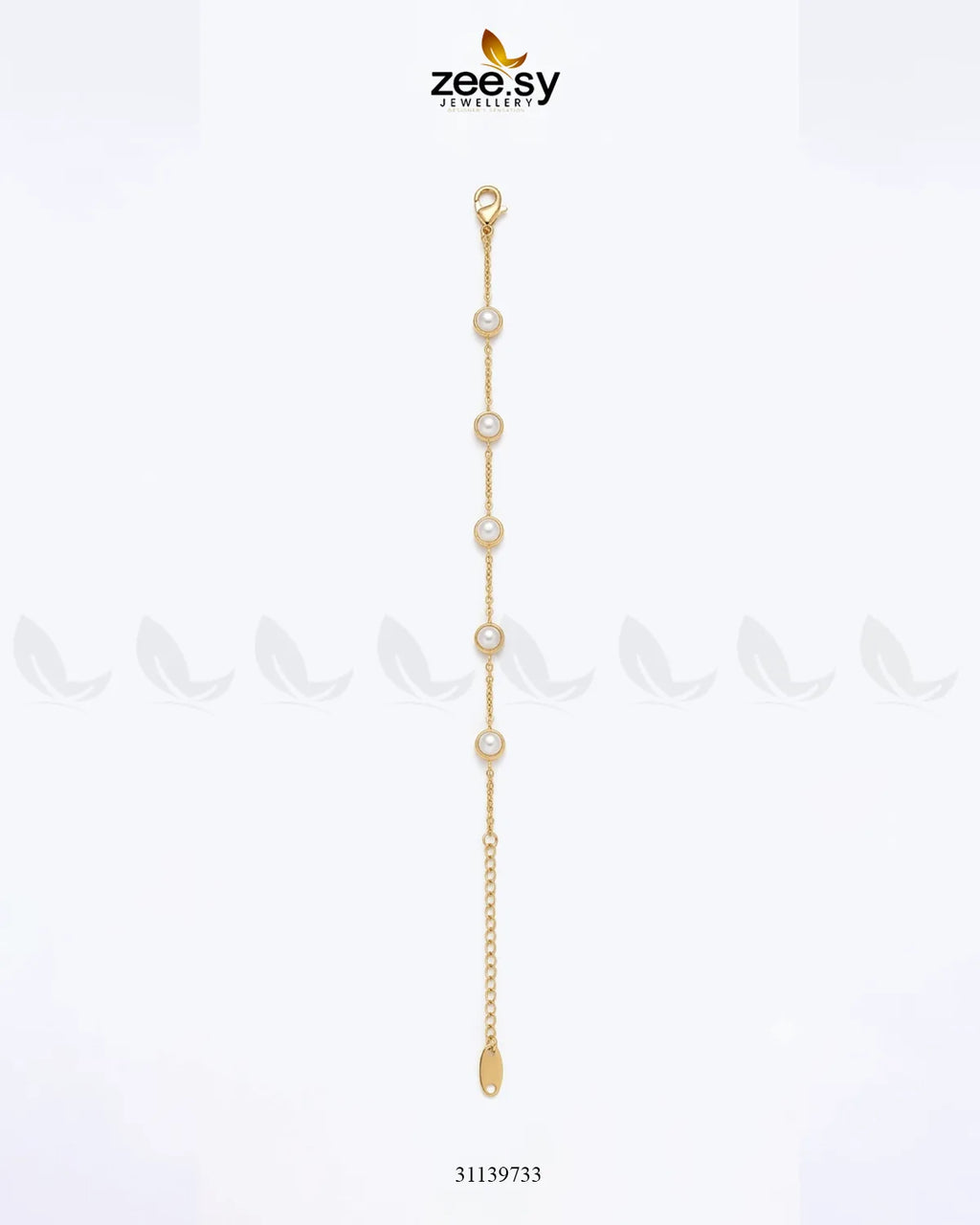 Daisy Minimalist Pearl Bracelet