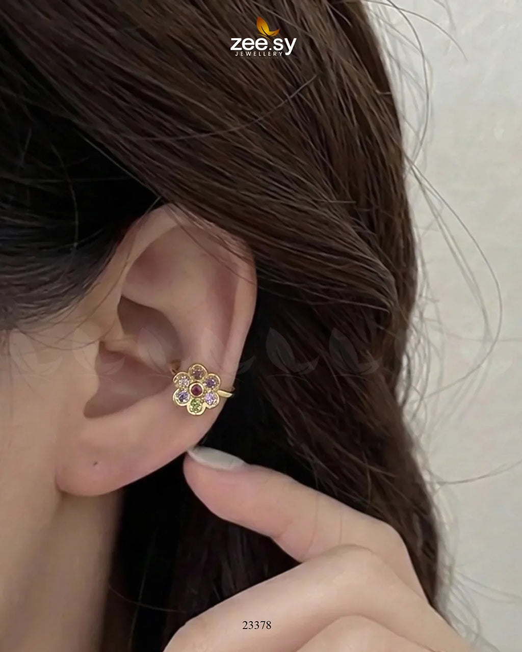 Buttercup Bloom Modern Ear Cuff