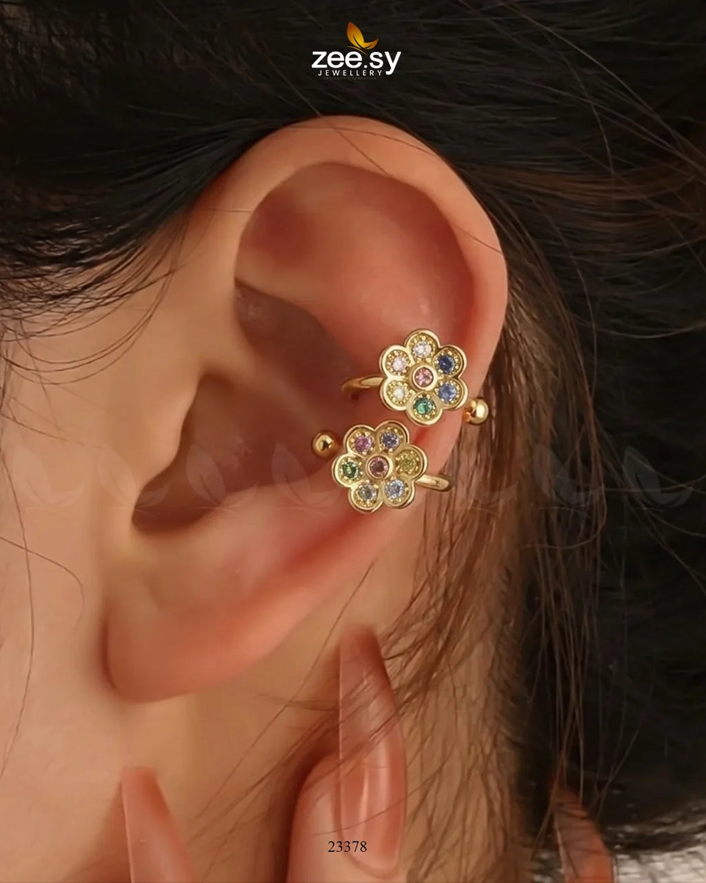Buttercup Bloom Modern Ear Cuff