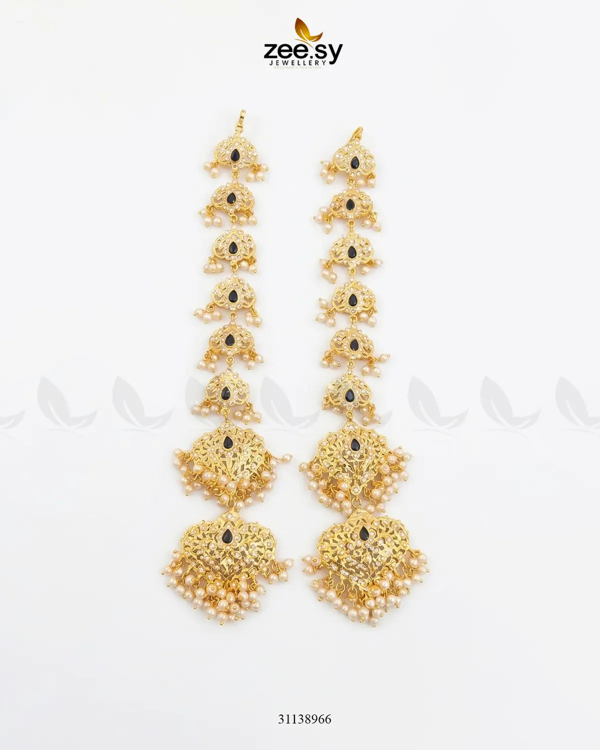 Premium long Pearl Drop Earring