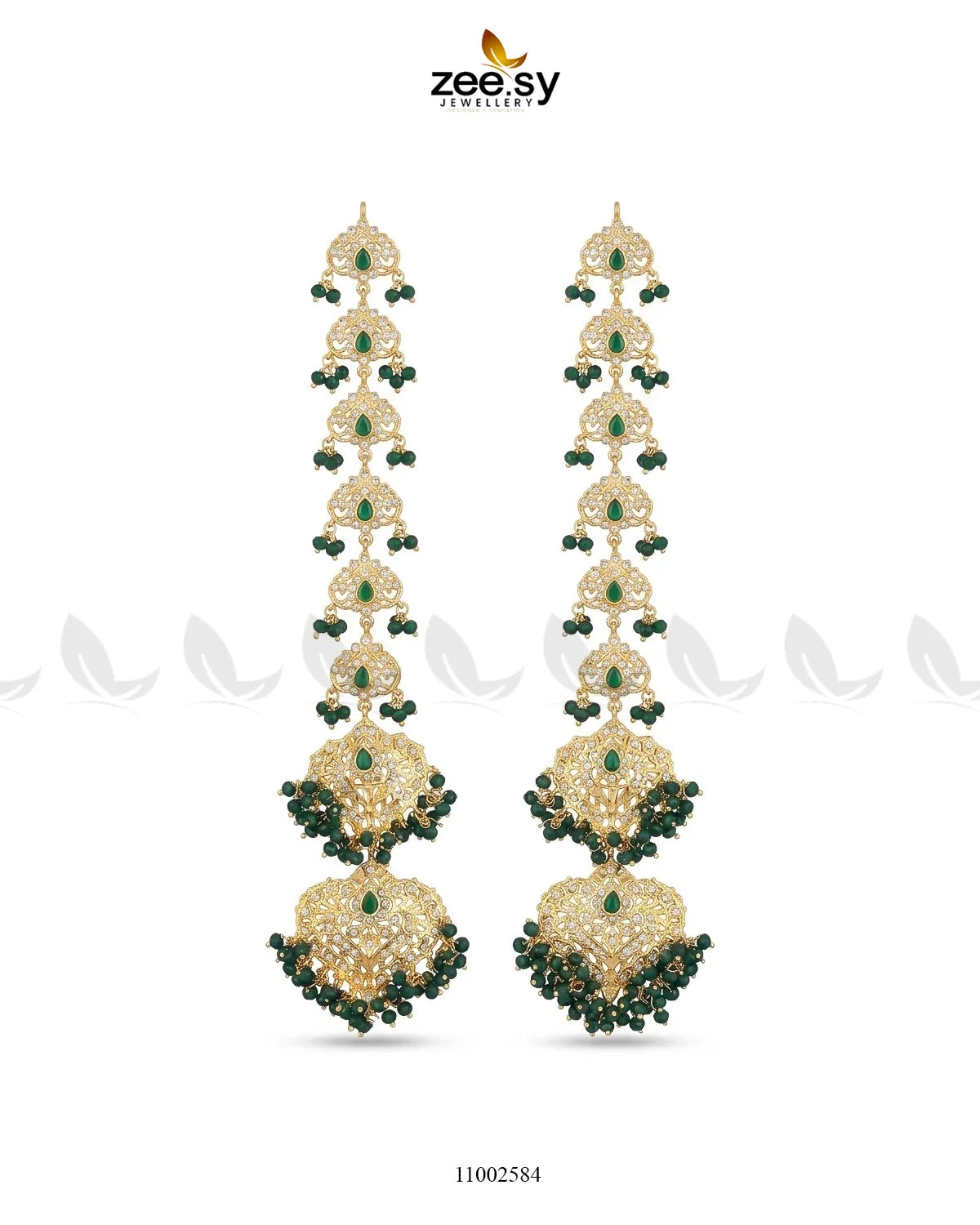 Premium long Pearl Drop Earring