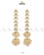 Premium long Pearl Drop Earring