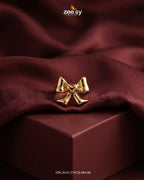 Elegance Curved Bowknot Cocktail Ring