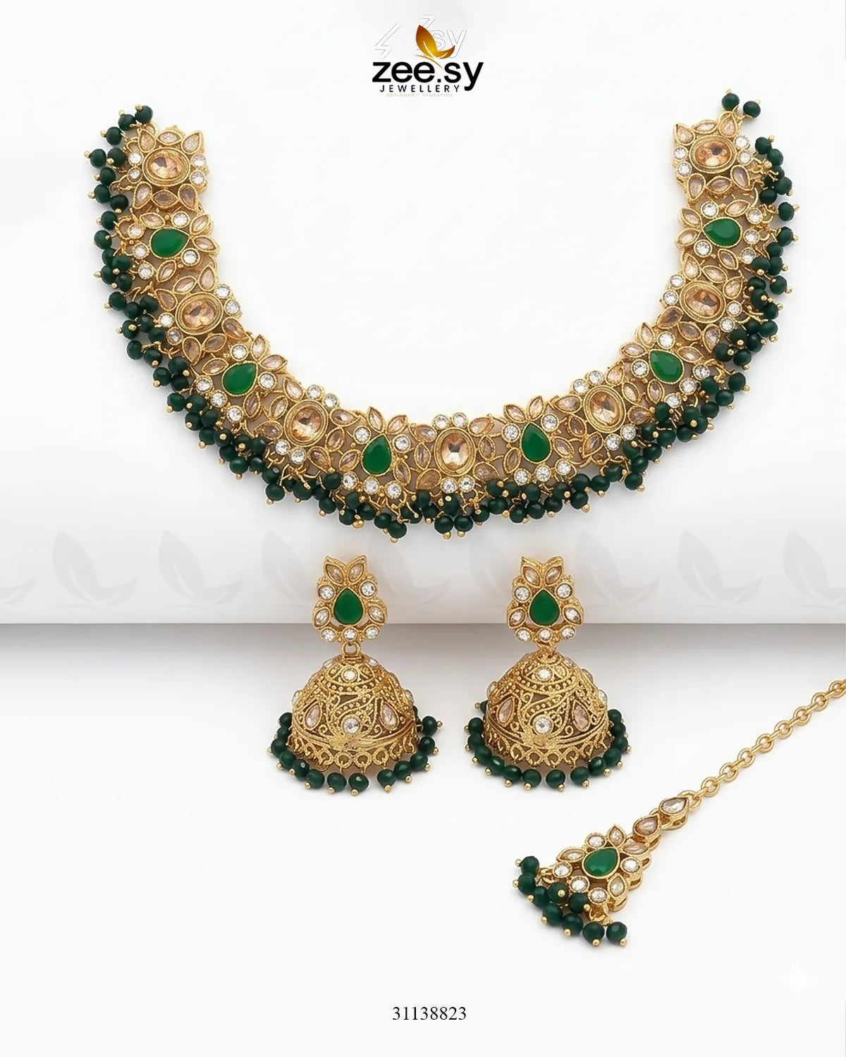 Ethereal Gemstone Beads Necklace Set