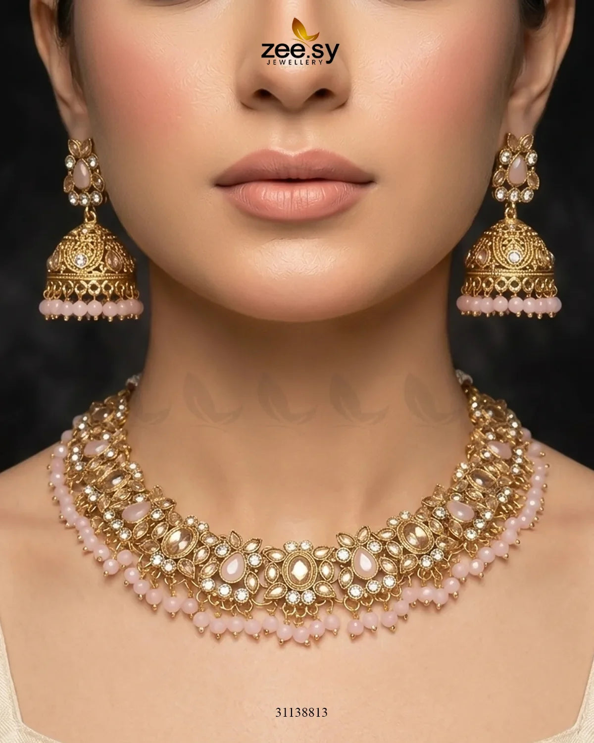 Ethereal Gemstone Beads Necklace Set