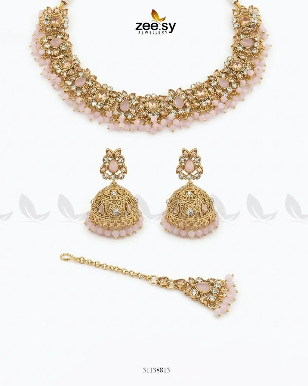 Ethereal Gemstone Beads Necklace Set