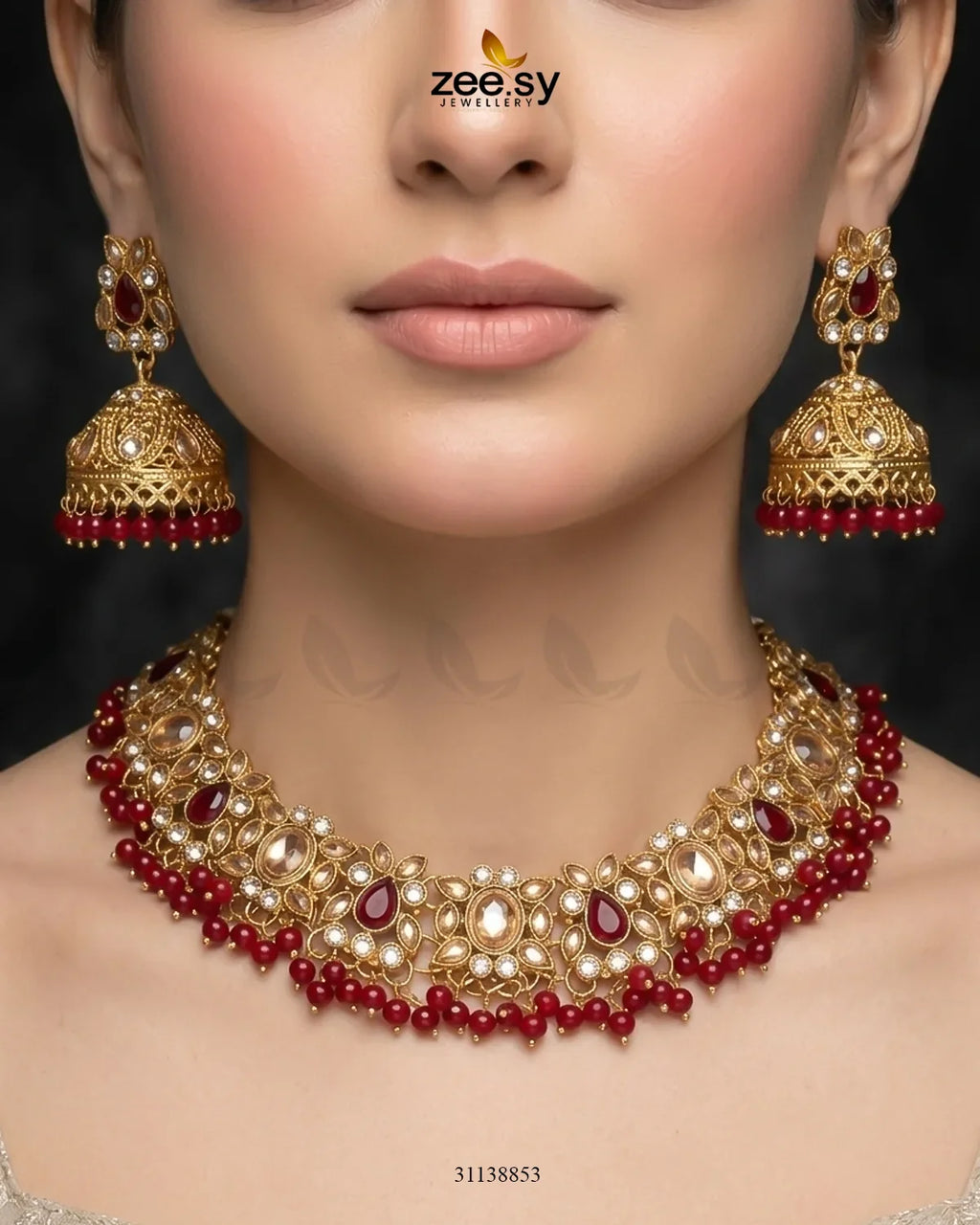 Ethereal Gemstone Beads Necklace Set