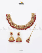 Ethereal Gemstone Beads Necklace Set