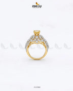 Exquisite Bold Cluster Ring