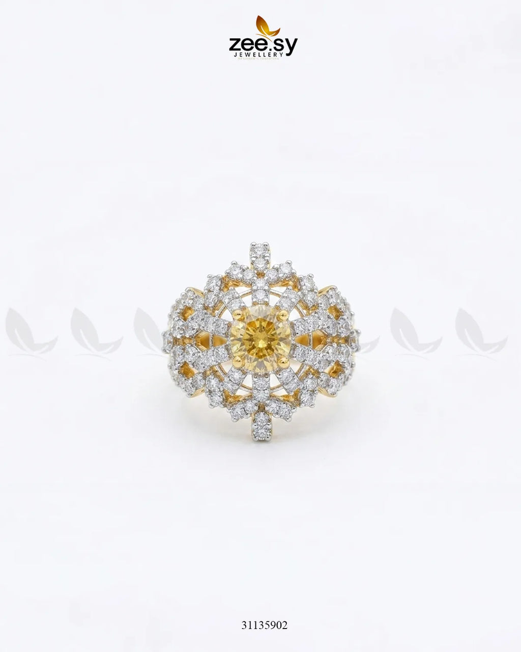 Exquisite Bold Cluster Ring