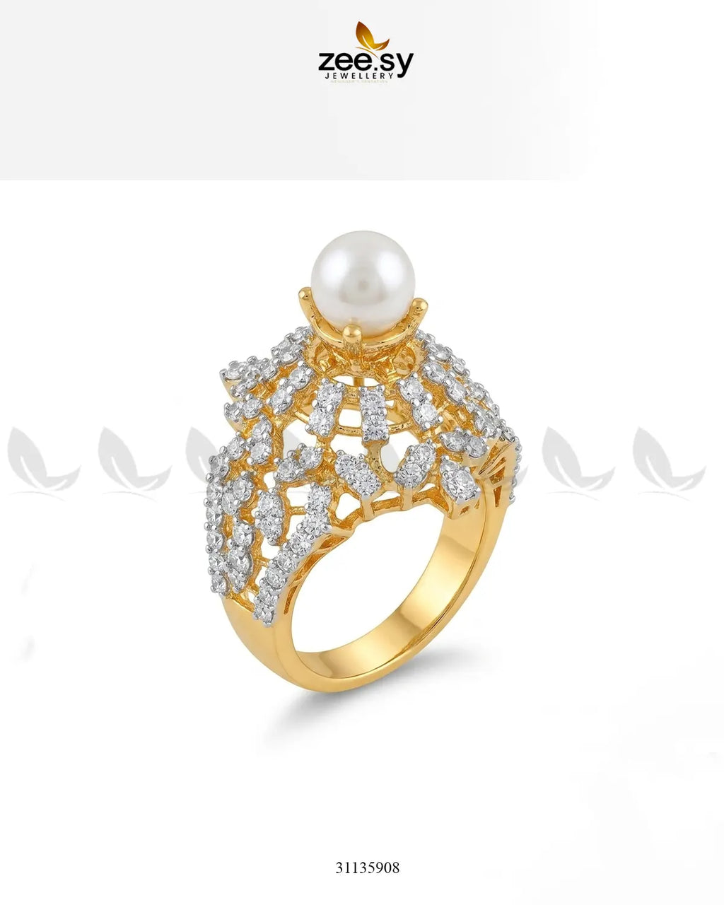 Exquisite Bold Cluster Ring