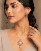 Royal Floral Pendant Set