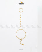Floating Droplet Hand Bracelet
