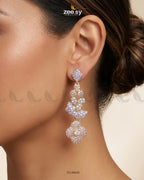 Golden Starburst Gemstone Earrings