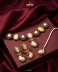 Gulnar Baroque Pearl Choker Set