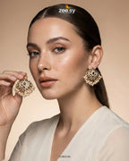 Hyderabadi Pearl Drop Earrings