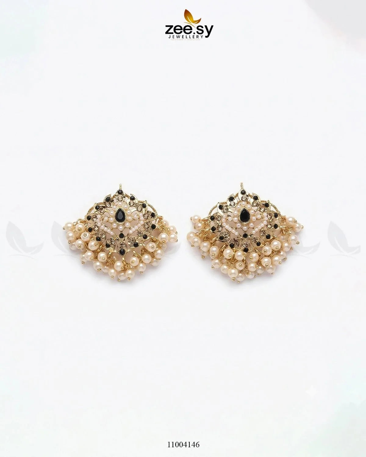 Hyderabadi Pearl Drop Earrings