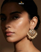 Hyderabadi Pearl Drop Earrings