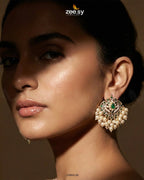 Hyderabadi Pearl Drop Earrings