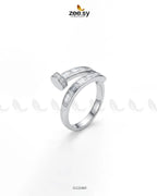 Heirloom Cluster River Ring