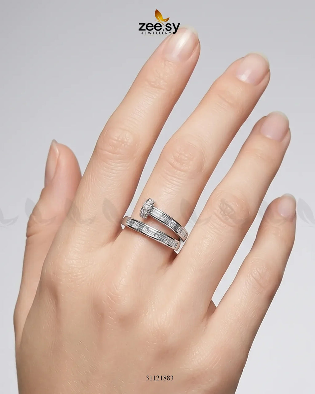 Heirloom Cluster River Ring