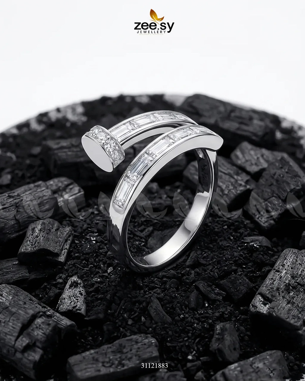 Heirloom Cluster River Ring