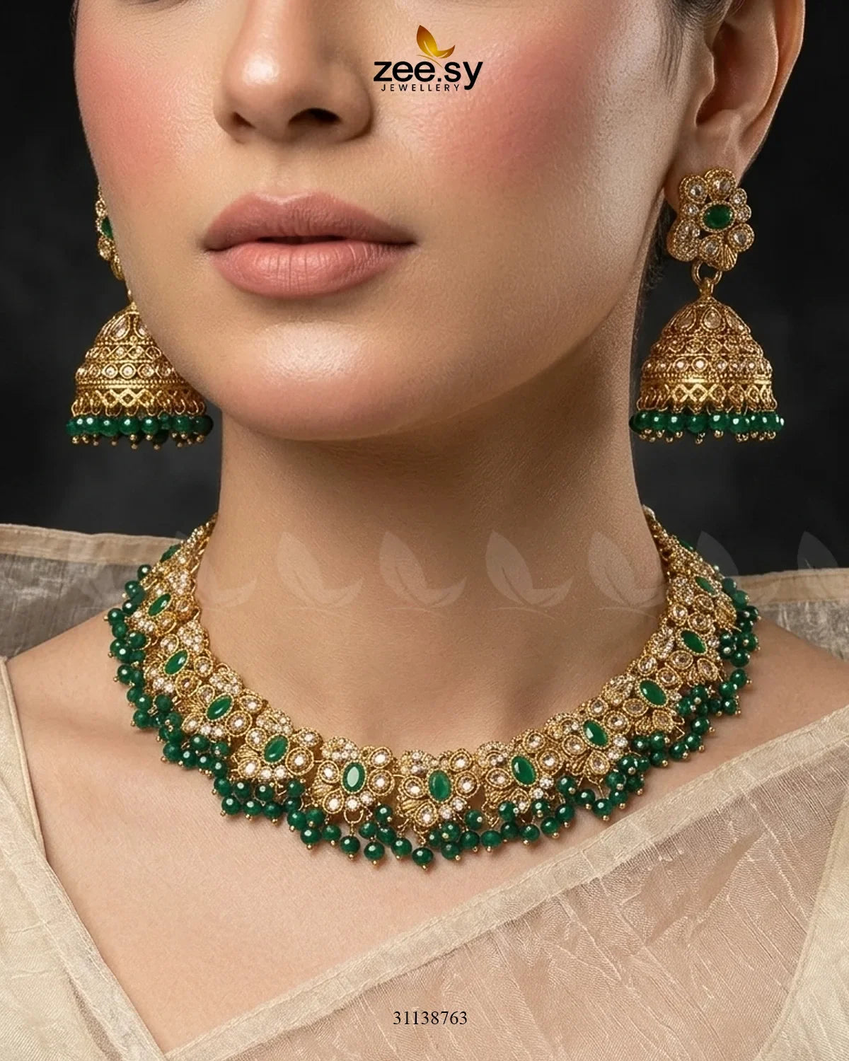 Heritage Stone Beads Necklace Set