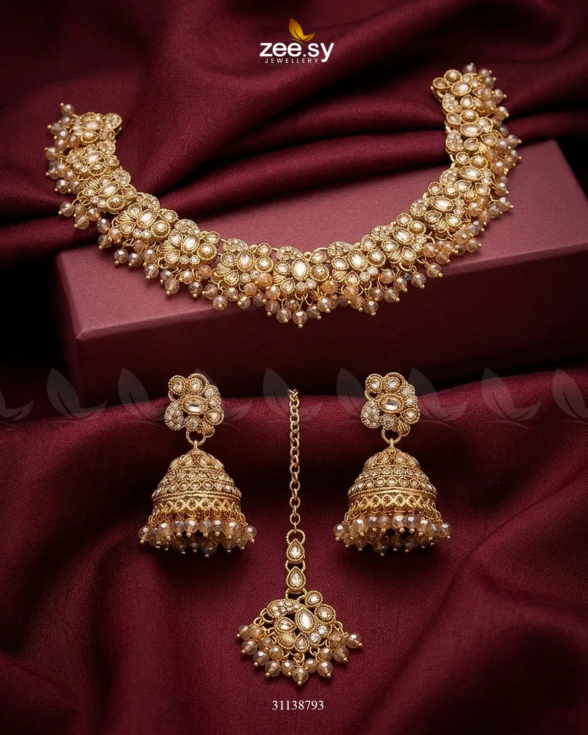 Heritage Stone Beads Necklace Set